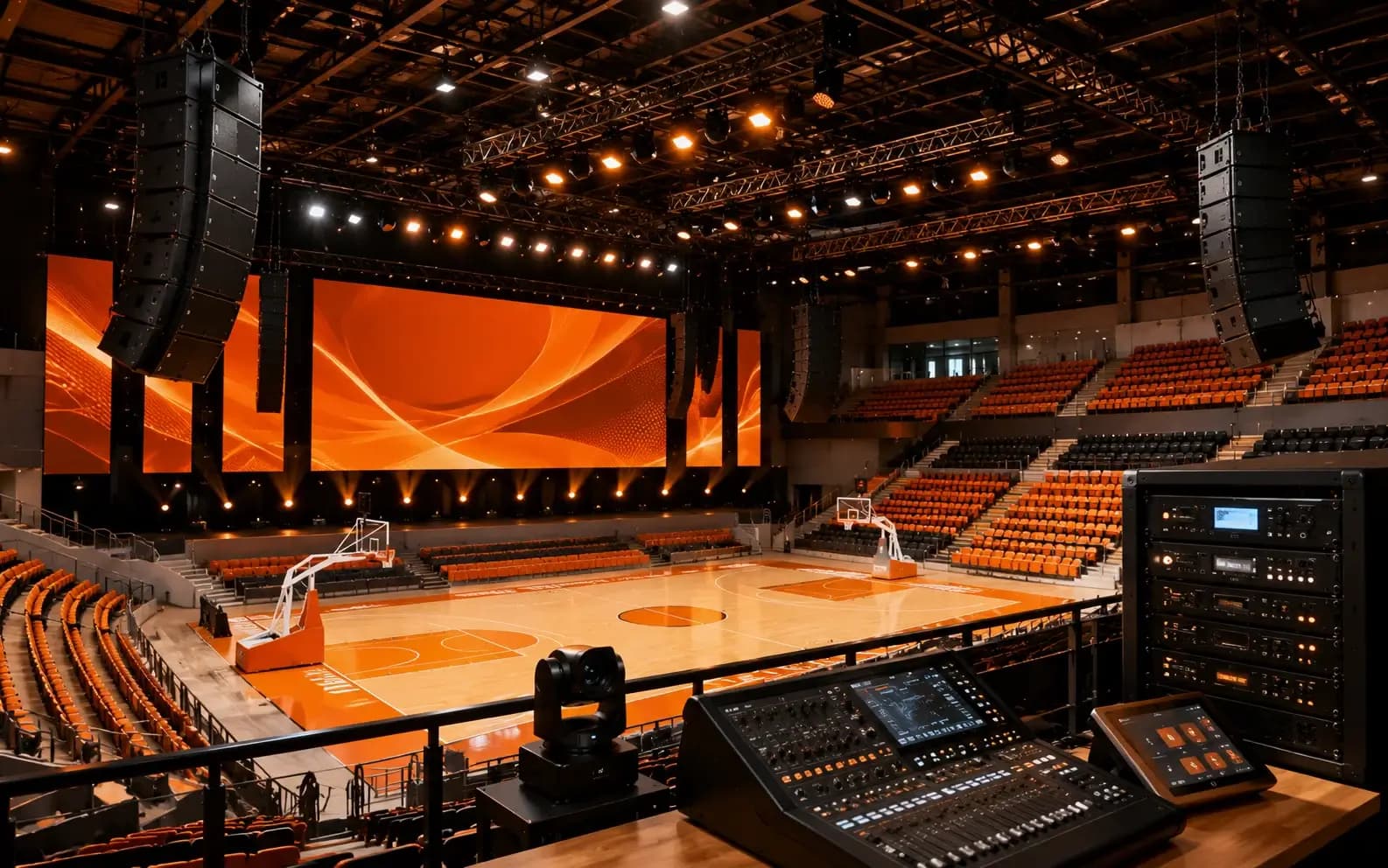 Auditoriums & Large Venues – Sports Complexes